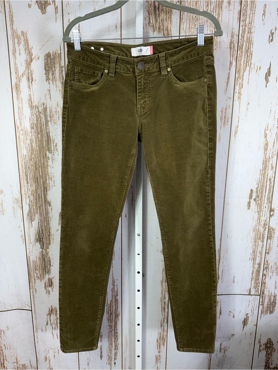 CAbi Pants - CAbi Olive Green Skinny Corduroy Women's Pants. Size 6. In excellent condition!